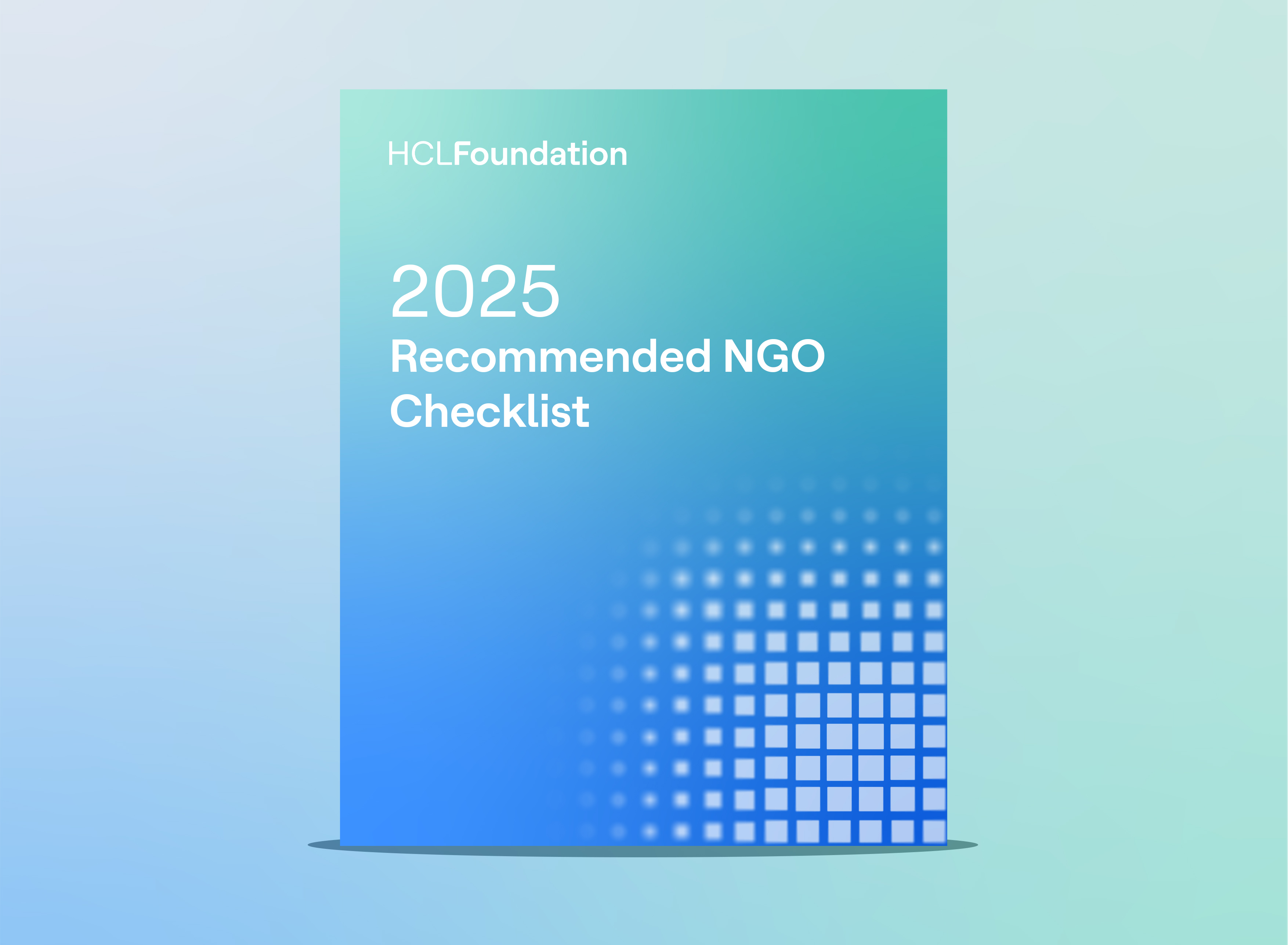 2025 Recommended NGO Checklist