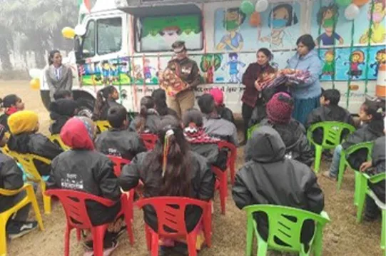 HCLFoundation stood resilient in tackling the harsh winters 